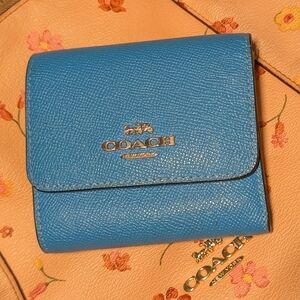 Coach Blue Wallet for Women
